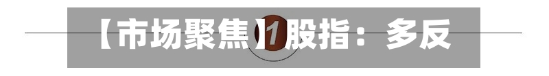 【市场聚焦】股指：多反复-第1张图片